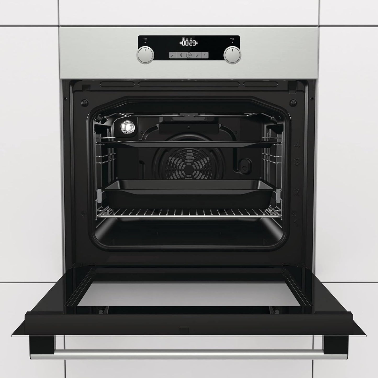Hisense BSA5222AX Four 71 L a Noir, Acier Inoxydable