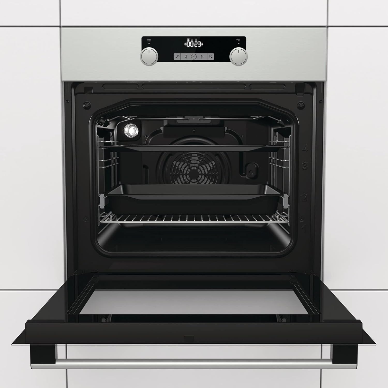Hisense BSA5222AX Four 71 L a Noir, Acier Inoxydable