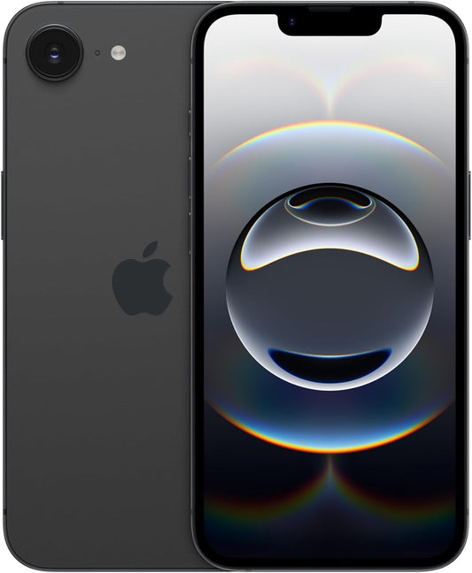 Apple iPhone 16e 128 Go : Conçu pour Apple Intelligence, Puce A18, Autonomie de Taille, Caméra Fusion 48 Mpx, Écran Super Retina XDR de 6,1 Pouces; Noir