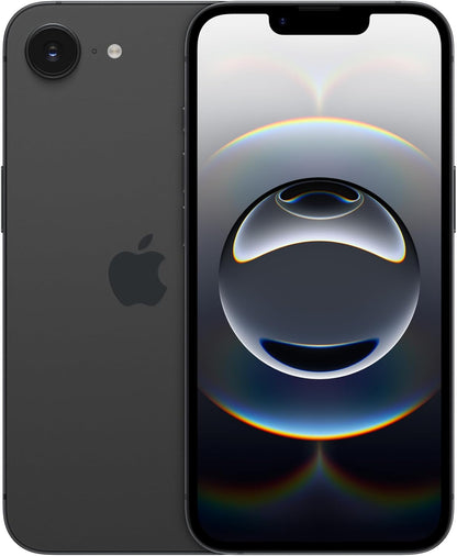 Apple iPhone 16e 128 Go : Conçu pour Apple Intelligence, Puce A18, Autonomie de Taille, Caméra Fusion 48 Mpx, Écran Super Retina XDR de 6,1 Pouces; Noir