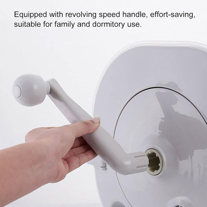 Cryfokt Machine À Laver Portable, Laveuse Manuelle À Vêtements Non Électrique, Laveuse Et Sèche-Linge Avec Coussinets De Panier De Déshydratation, Laveuse À Linge Pour Dortoirs