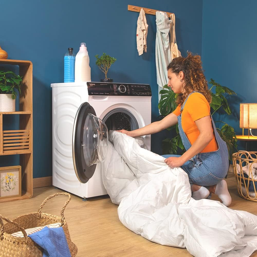 Lavadora 10 Kg Carga Frontal Bolero Dresscode 2000 Autodosis. 1400 Rpm, 1750 W, Motor Inverter Plus, Sistema Autodosis Con Programa, Myfav, Steam Max, 14 Programas