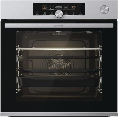 738599 Optibake Advanced BSA 6747 A04X Four Encastrable / 77 L/Air Chaud/Autobake/Commande Tactile/Thermomètre De Cuisson/Gentleclose & Open/Steam Assist/Step Bake/Pizzamode
