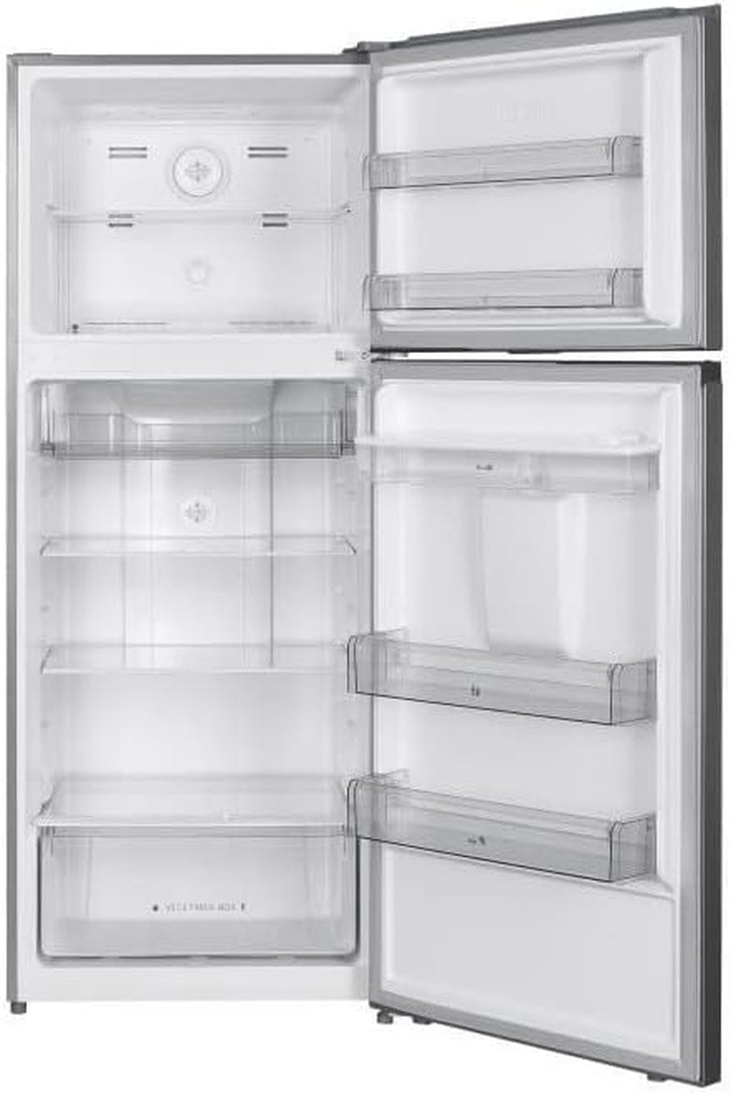 Réfrigérateur Congélateur Haut - CONTINENTAL EDISON - 413L - Total No Frost - Inox - L70 Cm X H 178 Cm