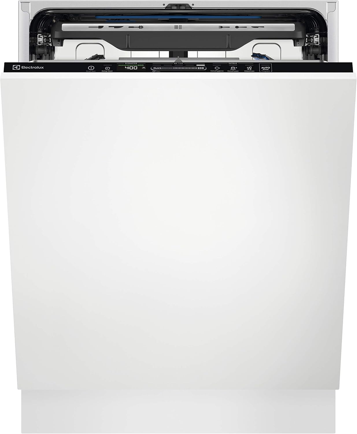 Reallife EEM69300L Lave-Vaisselle Tout Intégrable 60 Cm, Commandes Quickselect Avec Connectivité Intégrée, Technologie Extrahygiene, 15 Couverts Blanc