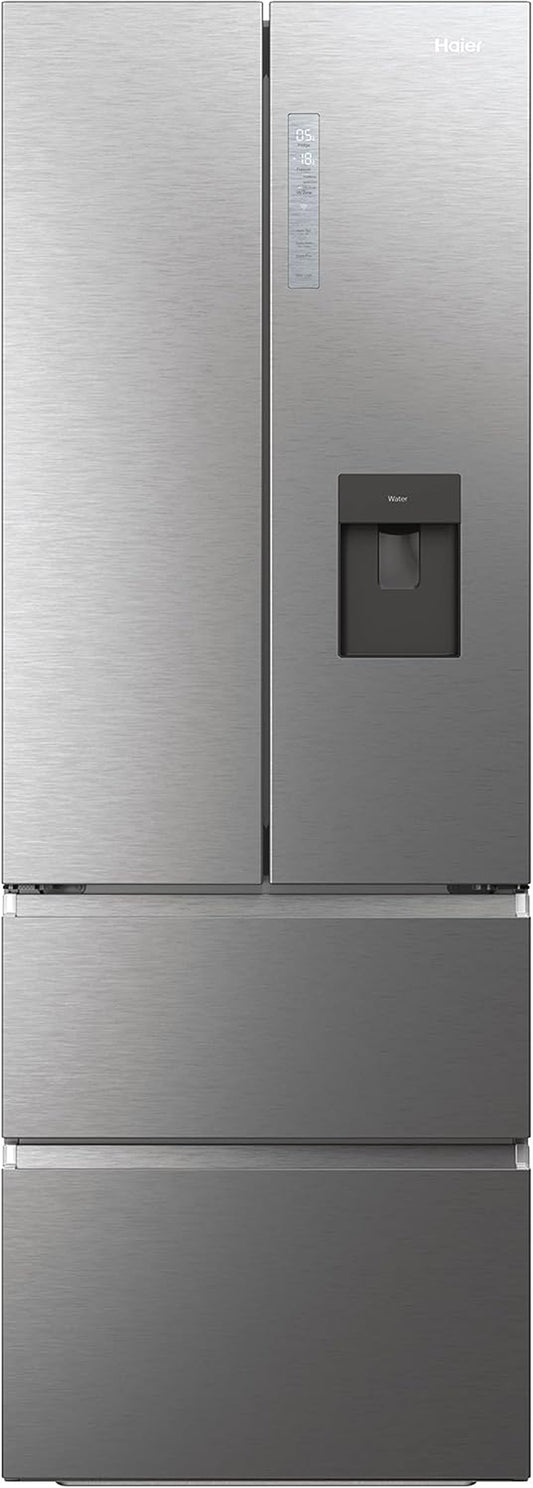HFW7720EWMP Réfrigérateur Combiné - Pose Libre, 477L, My Zone Plus, Humidity Zone, Fontaine À Eau, Smart Home (Wi-Fi), Gris, Classe E