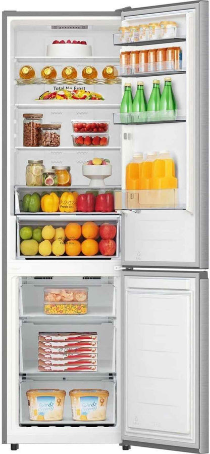 RB440N4ACA - Réfrigérateur Combi, Classe A, Capacité 336 L, Multi-Air Flow, Micro Vents, Refroidissement Rapide, Total Sans Gel, Porte Réversible, Inox