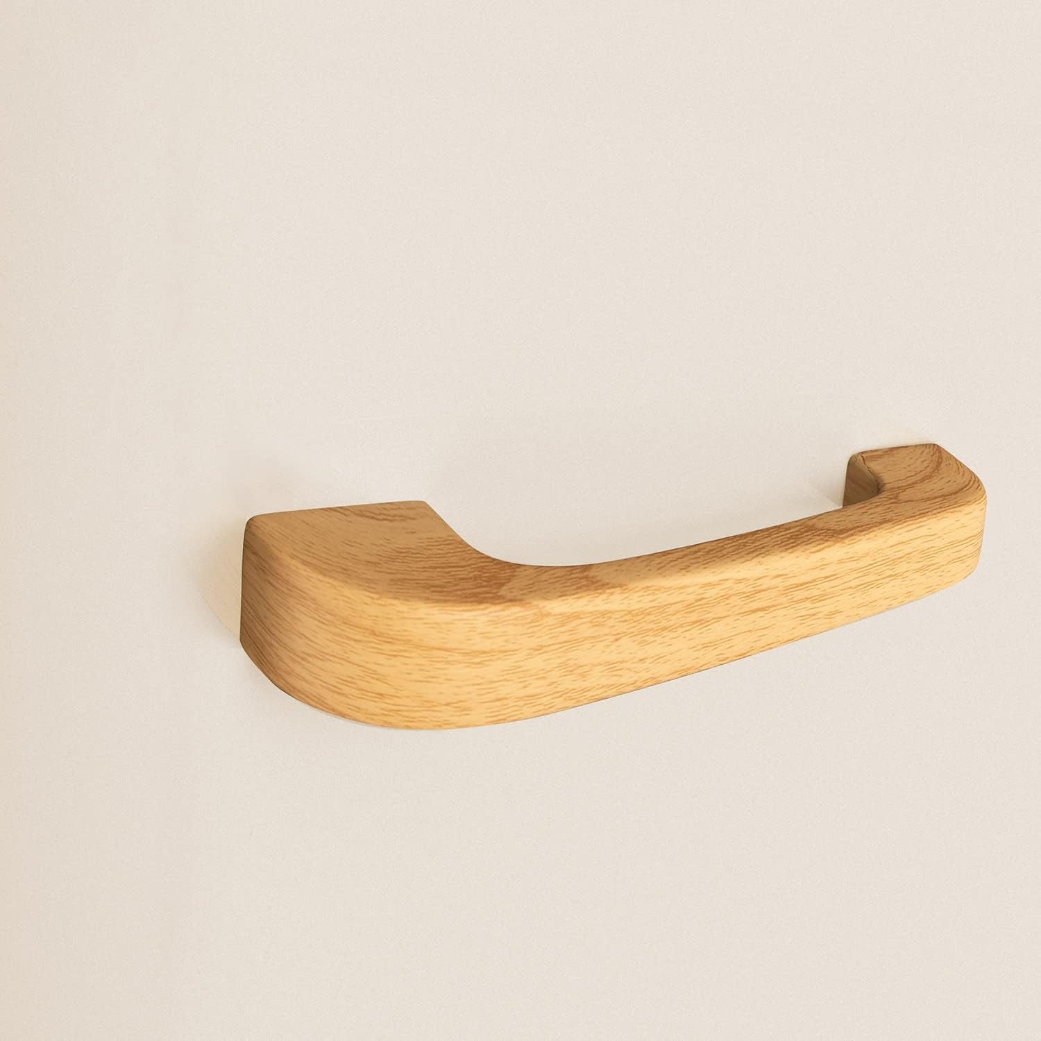 / RETRO FRIDGE 50 Wood/Réfrigérateur Blanc Cassé Avec Poignée Bois/Pratique Et Fonctionnel, Matériaux Résistants