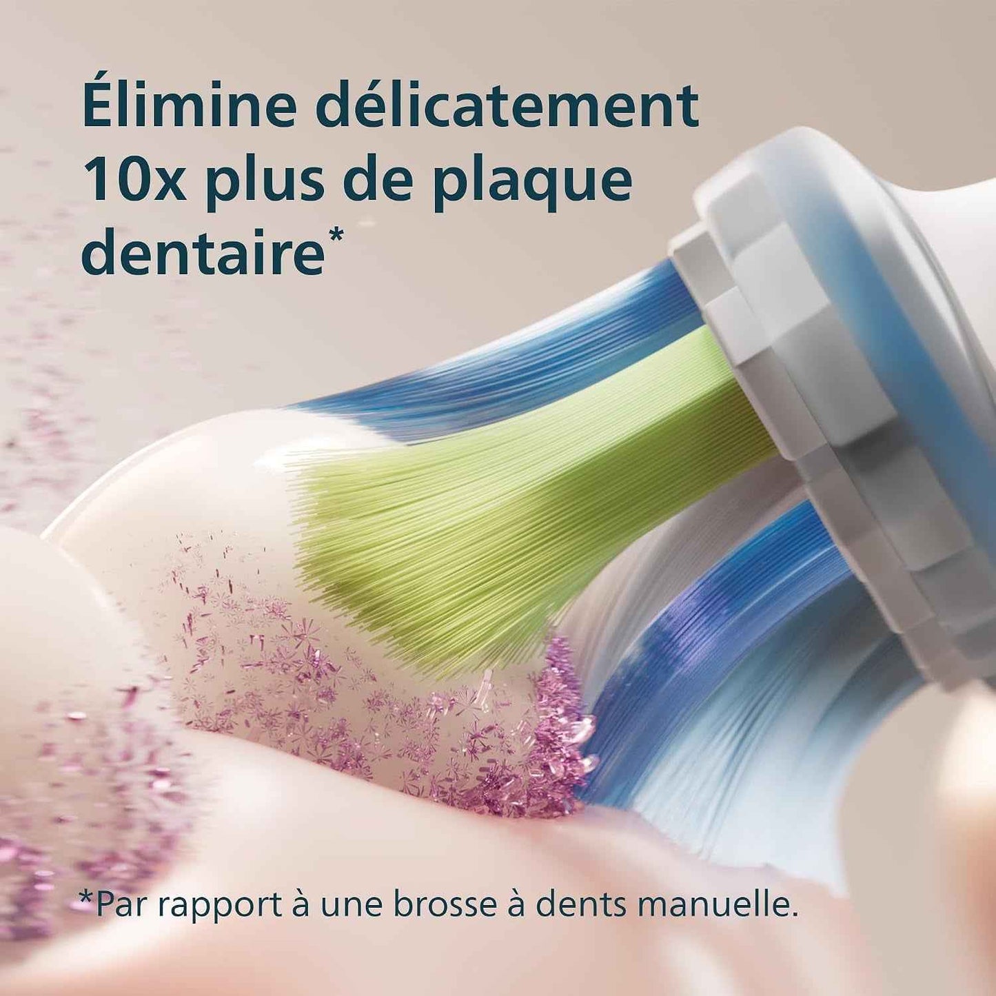 Diamondclean 9000 - Brosse À Dents Électrique, 4 Modes De Brossage, 3 Niveaux D'Intensité, Capteur De Pression, Connecté À L’Application, Étui De Voyage USB, Blanc, Modèle HX9911/27