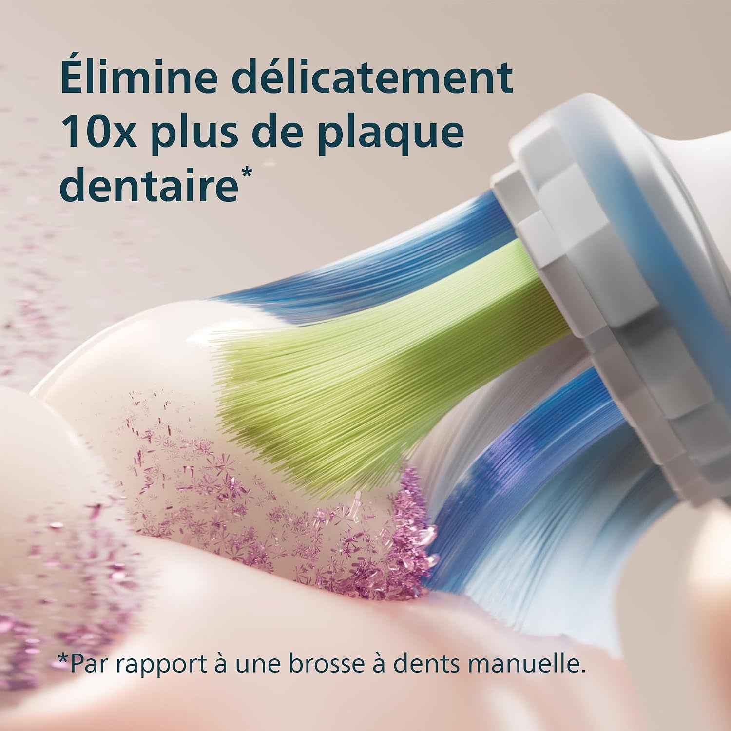 Diamondclean 9000 - Brosse À Dents Électrique, 4 Modes De Brossage, 3 Niveaux D'Intensité, Capteur De Pression, Connecté À L’Application, Étui De Voyage USB, Blanc, Modèle HX9911/27