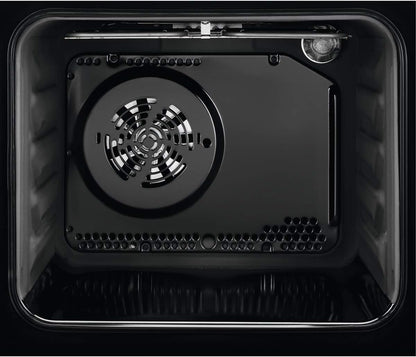Zanussi ZCV65311XA Cuisine Indépendante 86 X 60 X 60 Cm Avec Plaque Vitrocéramique 4 Zones, Four Et Grill Électriques, Minuteur Électronique, Multifonctions 5 Programmes, Classe A-10%, Inox