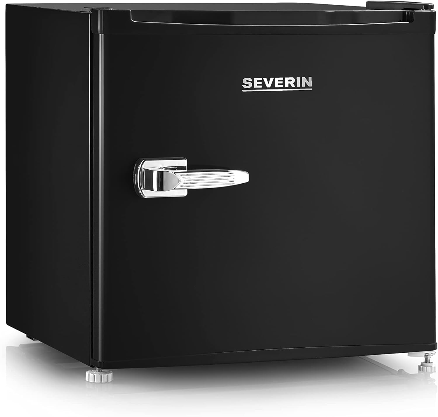 Réfrigérateur Bar Convertible Congélateur, Pose Libre, Largeur 47,4 Cm, 31 Litres, Classe Énergétique E, Look Rétro, Noir, GB 8880