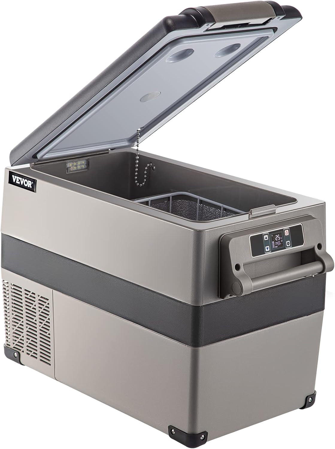 Réfrigérateur Portable À Compression 45 L,Réfrigérateur De Voiture 693 X 345 X 456 Mm，Mini Frigo Glacière Électrique 60W Réfrigération Rapide Conduite Sécurisée Pour Maison/Voiture/Camping