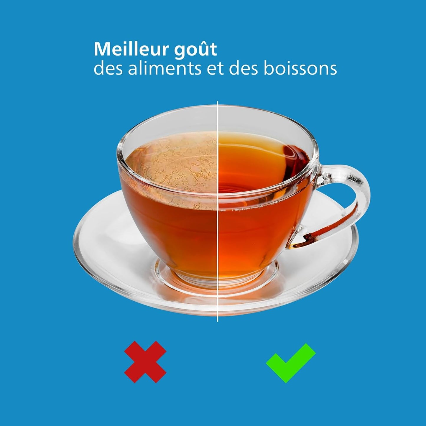 Water Cartouches Filtrantes De Rechange Filtration Avancée, Paquet De 12, Réduisent Les MICROPLASTIQUES, Le CHLORE, Le CALCAIRE, Les MÉTAUX LOURDS, Compatible Avec Brita*
