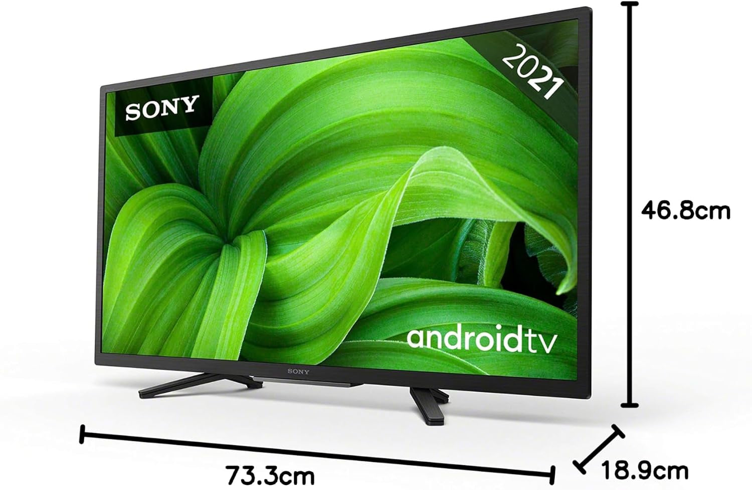 Sony BRAVIA KD-32W800-32 Pouces - HD - High Dynamic Range (HDR) - HDMI Inclus- Android TV Noir