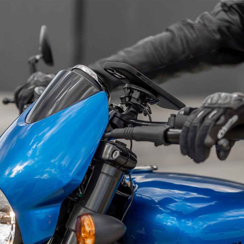 Guidon Pro Pour Moto Support Téléphone Pour Iphone, Galaxy, Pixel Et Adaptateurs Universels