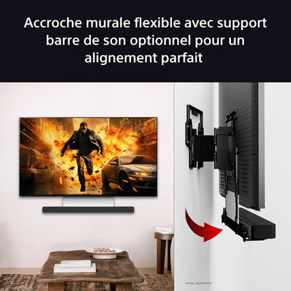 Sony BRAVIA 8 OLED 55 Pouces 4K HDR Google Smart TV |Fonctions Gaming Playstation 5, IMAX Enhanced, Dolby Vision Atmos, Chromecast, Apple Airplay, 120Hz K-55XR83