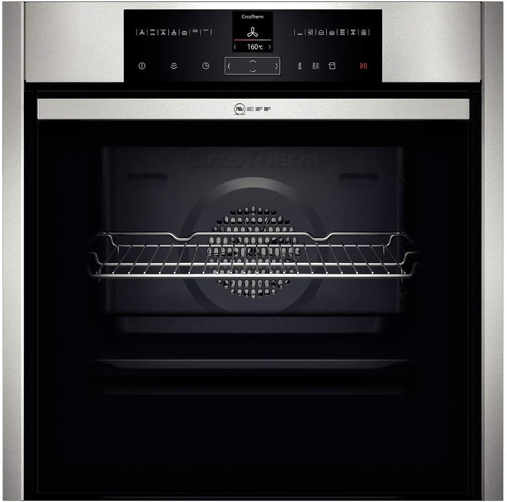 Neff B45VR22N0 71 L 3600 W A+ Noir, Acier Inoxydable