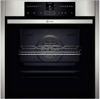 Neff B45VR22N0 71 L 3600 W A+ Noir, Acier Inoxydable