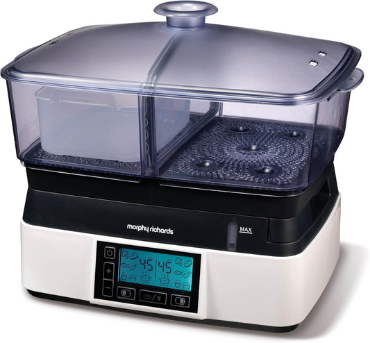 Morphy Richards M48775EE 48775 Cuit-Vapeur Intellisteam Compact Blanc 1600 W