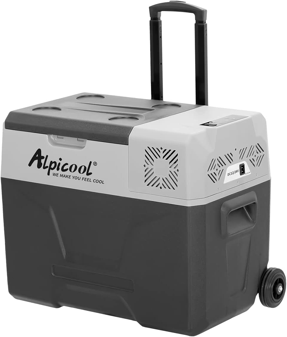 CX40 40L Réfrigérateur De Voiture Portable Congélateur Et Réfrigérateur, Glaciere Électrique À Compression Pour Maison, Dortoir, Camping