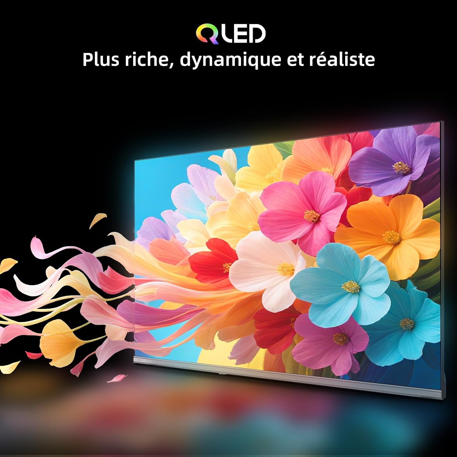 TV Connectée 40 Pouces FHD QLED Pro Google TV (L40QST) | HDR10, Apple Airplay, Dolby Audio &Dbx-Tv, Contrôle Vocal Google, Design Sans Bord