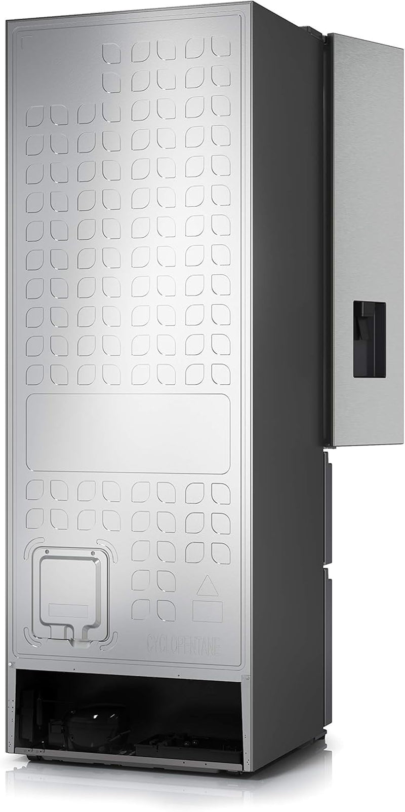 Hisense RF632N4WIE Réfrigérateur Congélateur À Porte Française, Nofrostplus, Compresseur Inverter, Distributeur D'Eau, Crispzone, 200 Cm, Partie Réfrigérateur 336 L, Partie Congélateur 149 L, 38 Db,