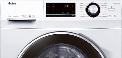 HW70-B12636N Série 636 Machine À Laver Slim 7 Kg, Charge Avant, 1200 Tours, Option Vapeur, 59 X 46 X 85 Cm, Blanc, Classe A