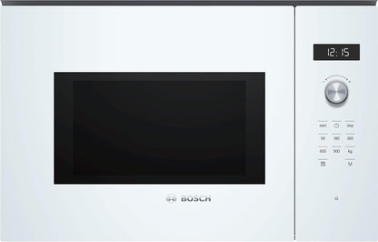 BFL554MW0 Série 6 - Micro-Ondes Intégrable - 59 X 38 Cm - 25 Litres - Blanc