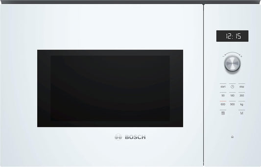 BFL554MW0 Série 6 - Micro-Ondes Intégrable - 59 X 38 Cm - 25 Litres - Blanc