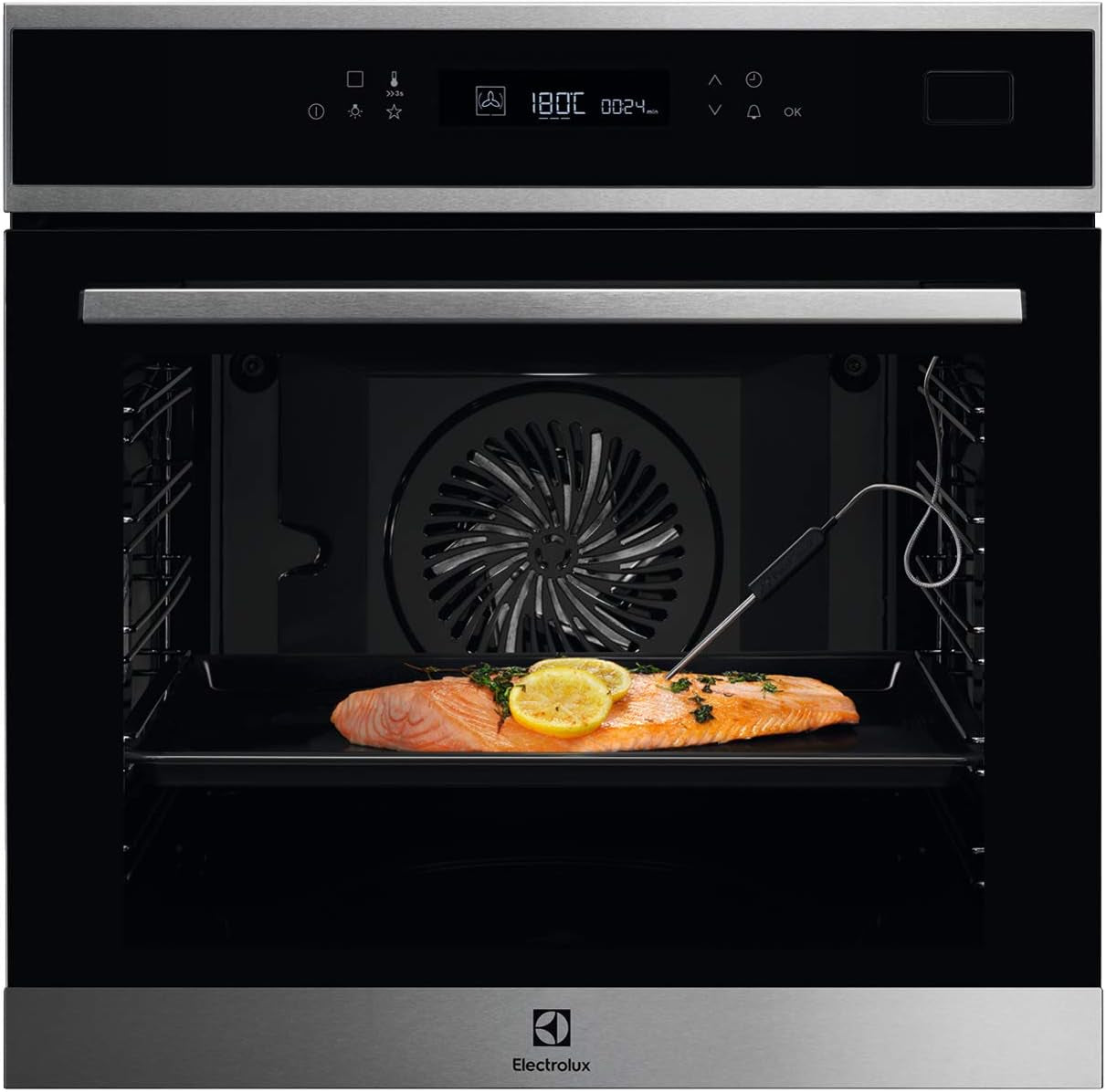 EOB7S01X Four À Vapeur À Intégré, Capacité 70 L, Multifonction Ventilaté, Puissance 3000 W, Inox