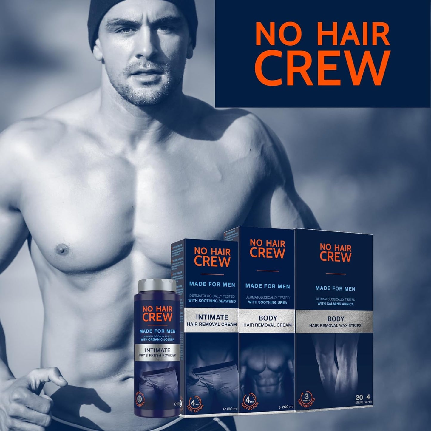 Crème Dépilatoire Intime Homme 100 Ml – L’Originale | Pour Aine, Testicules Et Fesses. Sans Poils En 4–8 Min, Sans Coupures Ni Feu Du Rasoir, Avec Une Repousse plus Douce.