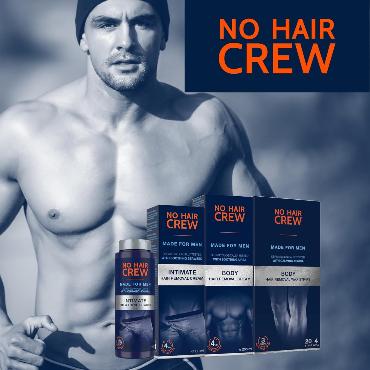 Crème Dépilatoire Intime Homme 100 Ml – L’Originale | Pour Aine, Testicules Et Fesses. Sans Poils En 4–8 Min, Sans Coupures Ni Feu Du Rasoir, Avec Une Repousse plus Douce.