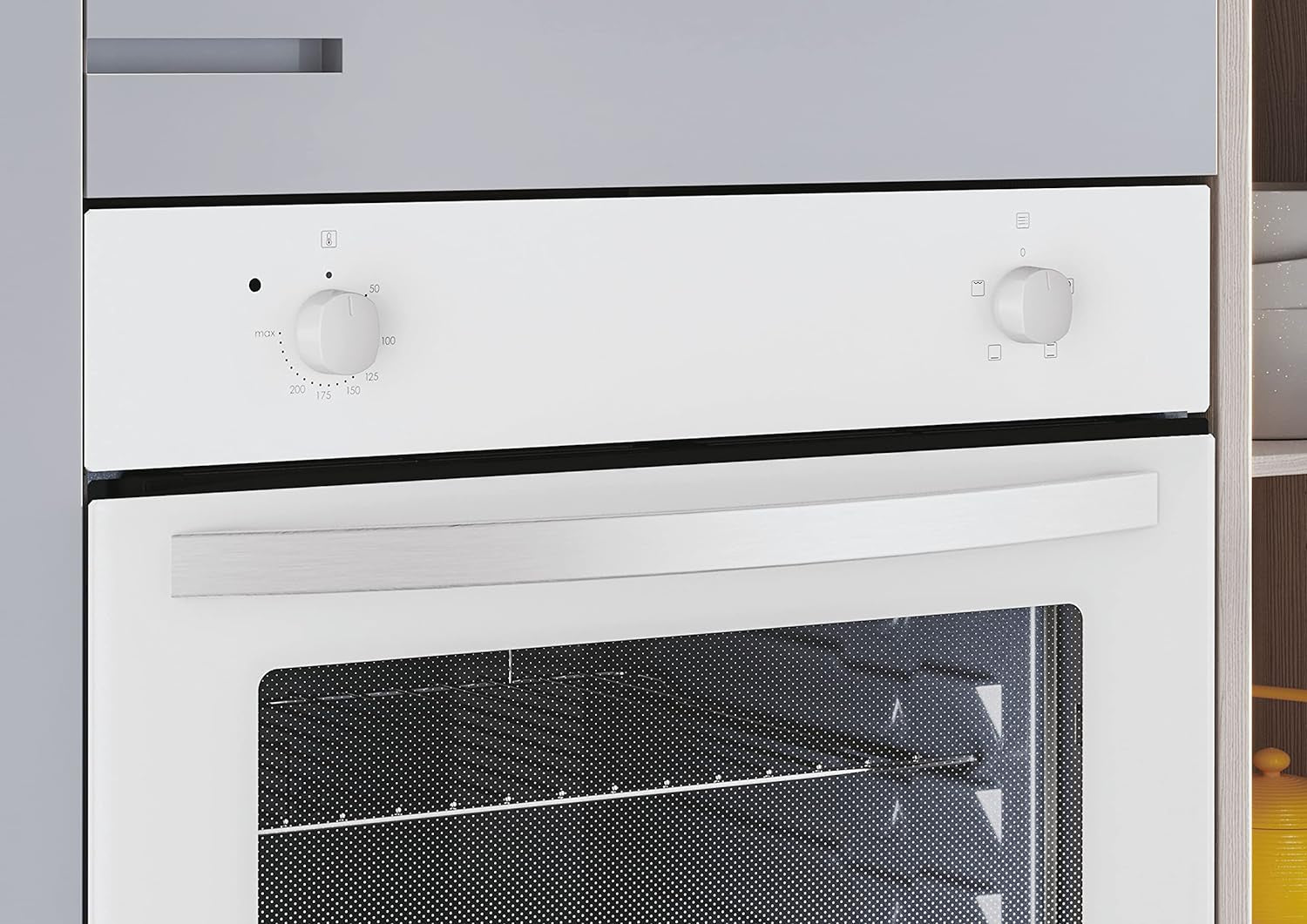 Four Encastrable Émail Lisse FIDC B100, Idéa, 70 Litres, Convection Naturelle