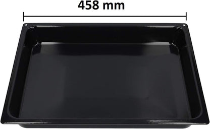 Set 2X Plaques De Cuisson Émaillées 458X364X17Mm Et 458X364X54Mm Pour Four Compatibles Avec Gorenje Privileg 274662 222709