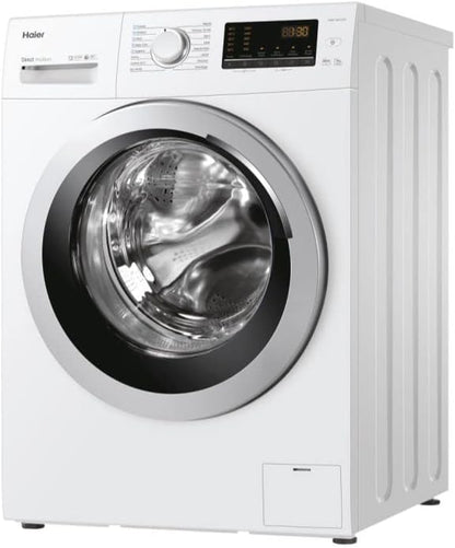 HW90-SB1230N Machine À Laver 9 Kg, Charge Avant, Option Vapeur, 1200 Tours Silencieux, Traitement ABT, Autonome Rangement, Classe Énergétique A, Blanche