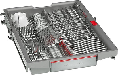 SPV6ZMX23E Série 6 Smart Lave-Vaisselle Entièrement Intégré, Largeur 45 Cm, Tiroir À Couverts, Programme Silence Particulièrement Silencieux, Perfectdry Avec Zéolite Sèche Même Le Plastique