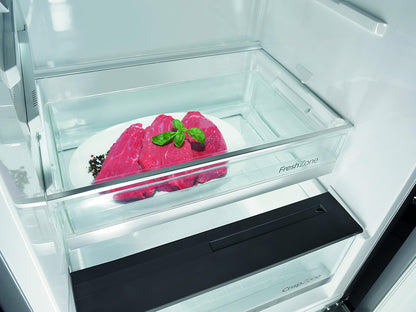 NRK6192MBK Autonome 222L 85L A++ Noir Réfrigérateur-Congélateur - Réfrigérateurs-Congélateurs (Autonome, Bas-Placé, A++, Electrique, Noir, SN-T)