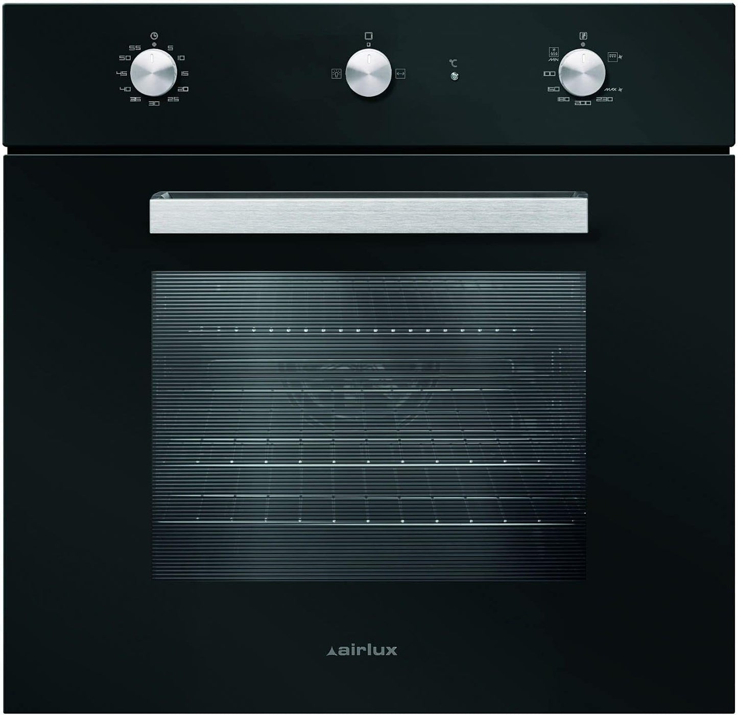 Airlux AFSCW21BKN Four Gaz Naturel, Propane/Butane Oven 60 L 2600 W Noir A