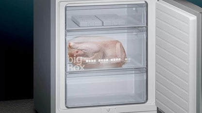 Réfrigérateur Congélateur Bas KG 49 E AI CA IQ500 Inox anti Trace De Doigts