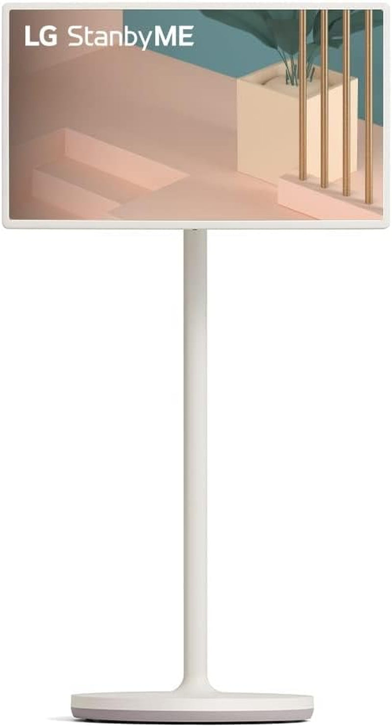 TV LG Stanbyme 27Art10 68Cm Full HD Smart TV 2023 Blanc Et Beige