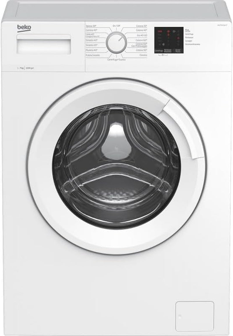 Beko WUX71031W-IT Lavatrice Libera Installazione Caricamento Frontale Bianco 7 K