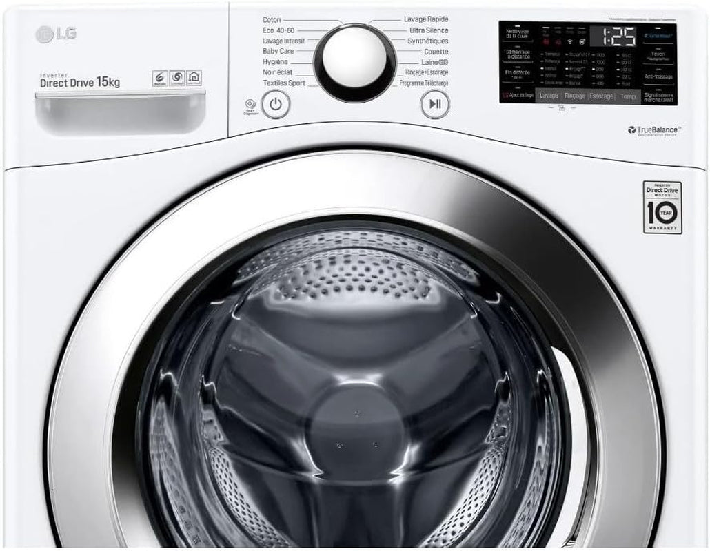 FIN00044 Lave Linge Frontal 15 Kg 127 Litres-F51P12Wh