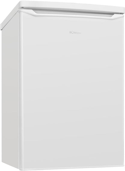 Réfrigérateur Congélateur 109 L KS 7251, Éclairage LED, Blanc | Réfrigérateur 95 L, Congélateur 14 L, Éclairage LED, 2 Étagères En Verre, Bac À Glaçons, Silencieux 37 Db