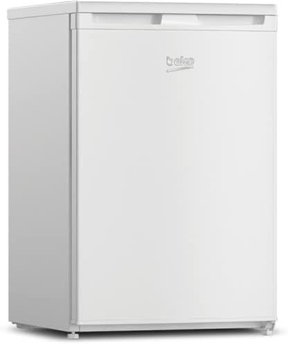 Beko TSE1284N Réfrigérateur Table Top - Volume Total 114L : 101L (Réfrigération) + 13L (Congélation), Compartiment Congélation 4 Étoiles, Minfrost, Charnière De Porte Réversible, Blanc