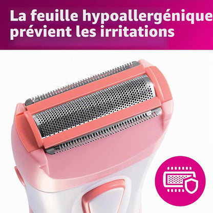 Satinshave Essential HP6306 Rasoir Électrique Pour Jambes, Utilisation Sans Fil Wet & Dry
