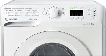 Indesit MTWSA 51051 W EE Machine À Laver Autonome Charge Avant 5 Kg 1000 Tr/Min Blanc