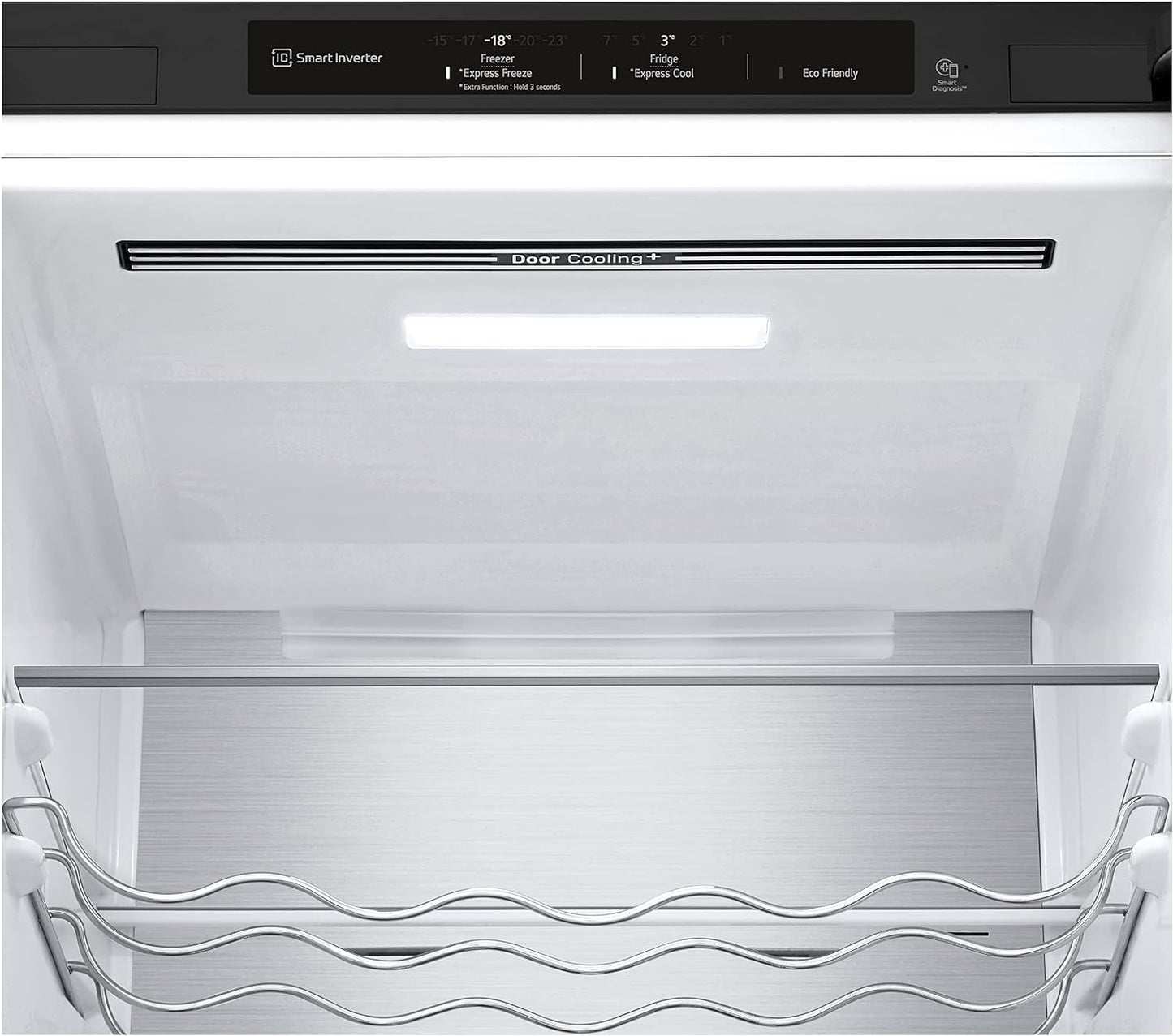 Electronics GBB72MCVBN Réfrigérateur-Congélateur - Capacité Utile : 384 L - Classe D'Efficacité Énergétique - Noir Mat - 203 Cm - Compresseur Linéaire Inverseur - Noir Mat Métallisé