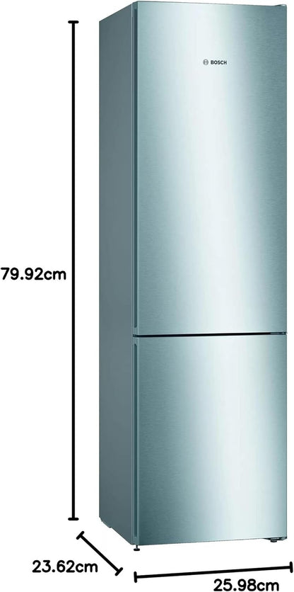 Home KGN39VIDA - Série | 4 Réfrigérateur Combiné Sans Installation, 203 Mm, Acier