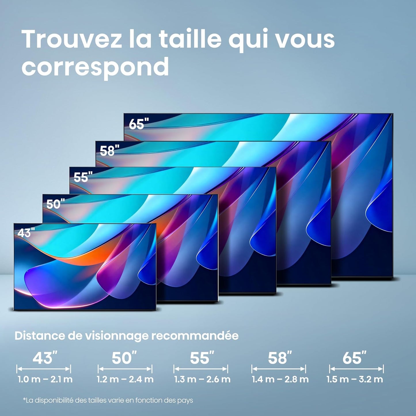 Hisense 43A6S - TV 2026 4K UHD 43" (108 Cm), Smart TV Homeos U9.5, Dolby Vision, Game Mode Plus, Compact Et Performant, Noir | Grimpeur IA 4K, Smooth Motion IA, Mode Jeu Plus, Dolby Vision, Contrôle Vocal